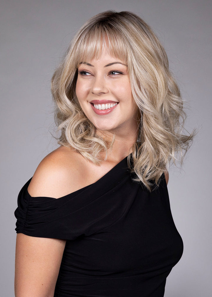 Simone by Belle Tress | HF Synthetic Lace Front Wig | Hand Tied Mono Top