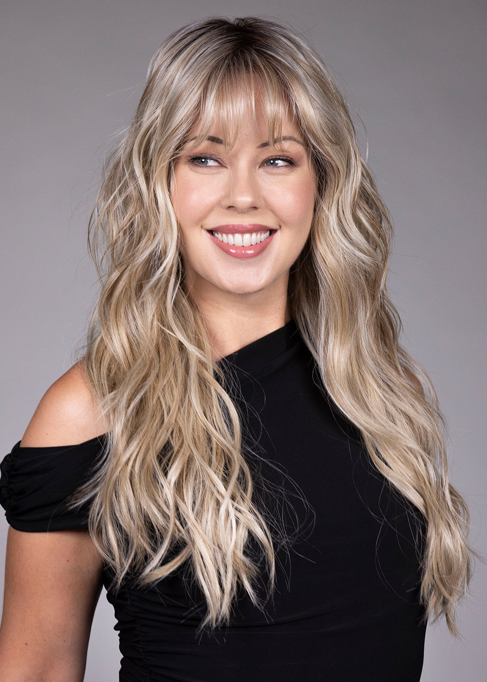 Gaia by Belle Tress | HF Synthetic Lace Front Wig | Mono Top
