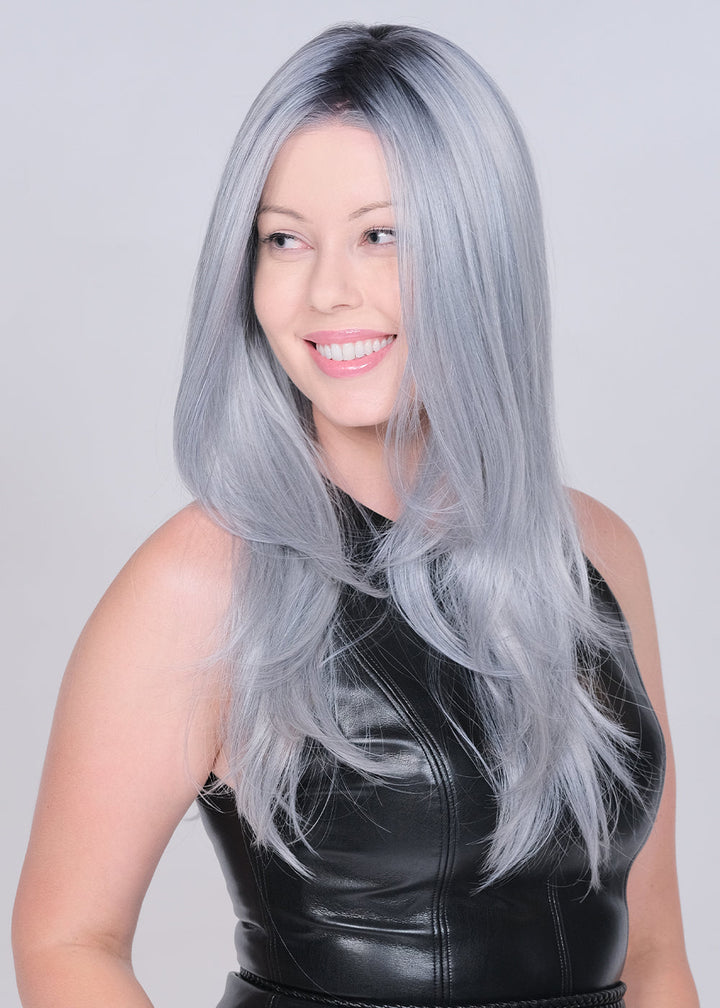 Dolce &amp; Dolce 23" E by Belle Tress | HF Synthetic Lace Front Wig | Mono Top