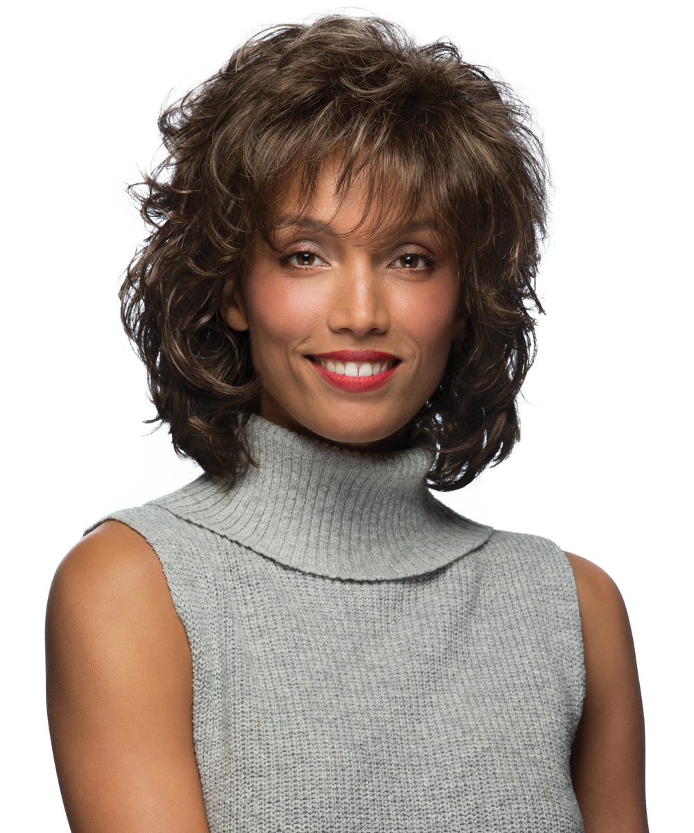 Compliment by Estetica Designs | Layered Wavy Synthetic Wig