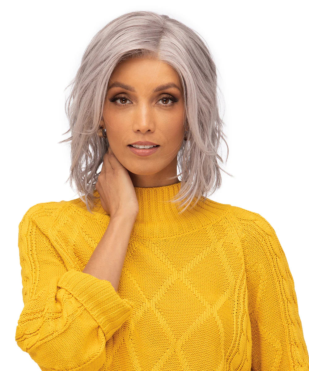 Mellow by Estetica Designs | Shaggy Layered Lob Lace Front Wig