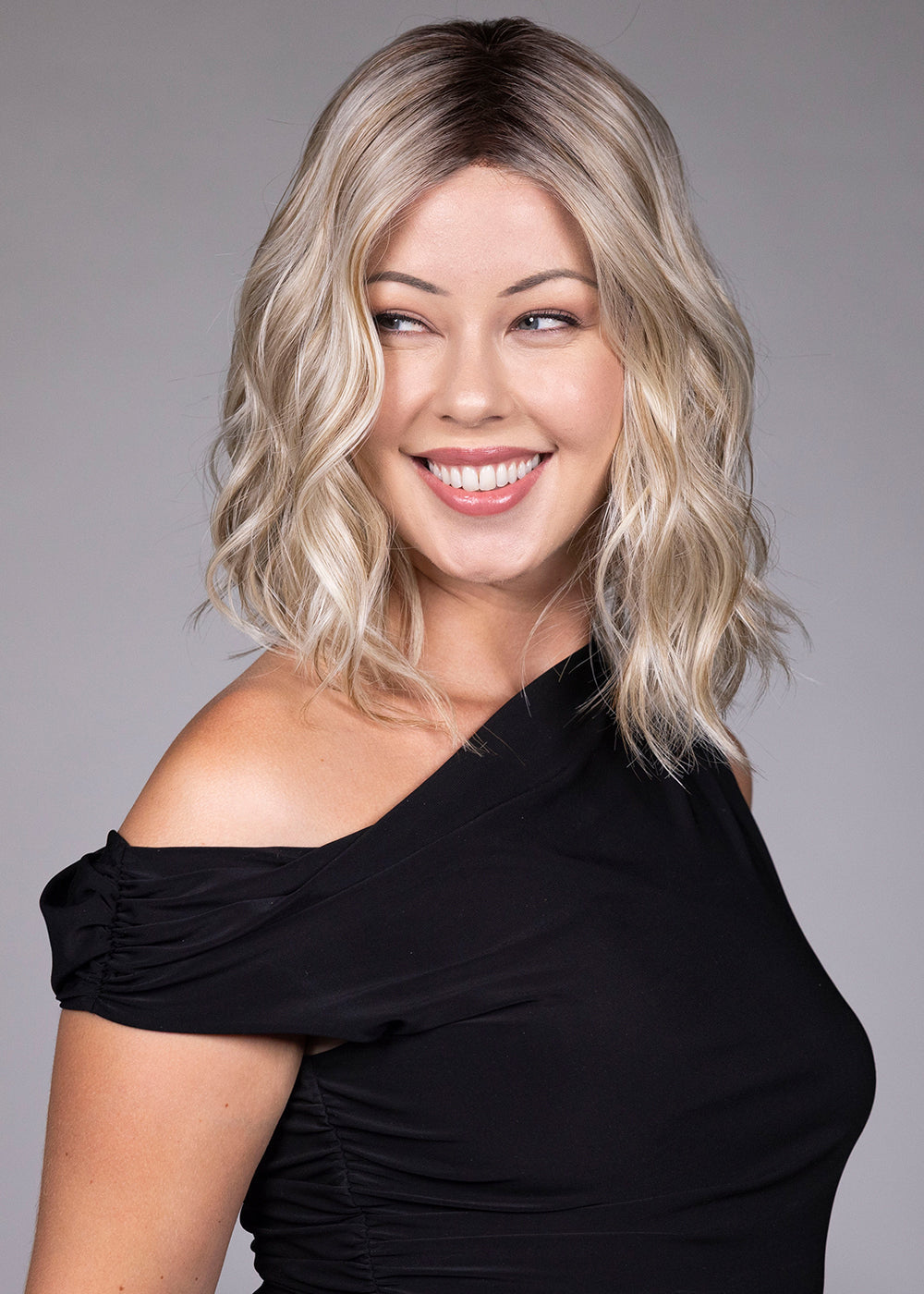 Andie by Belle Tress | HF Synthetic Lace Front Wig | Mono Top