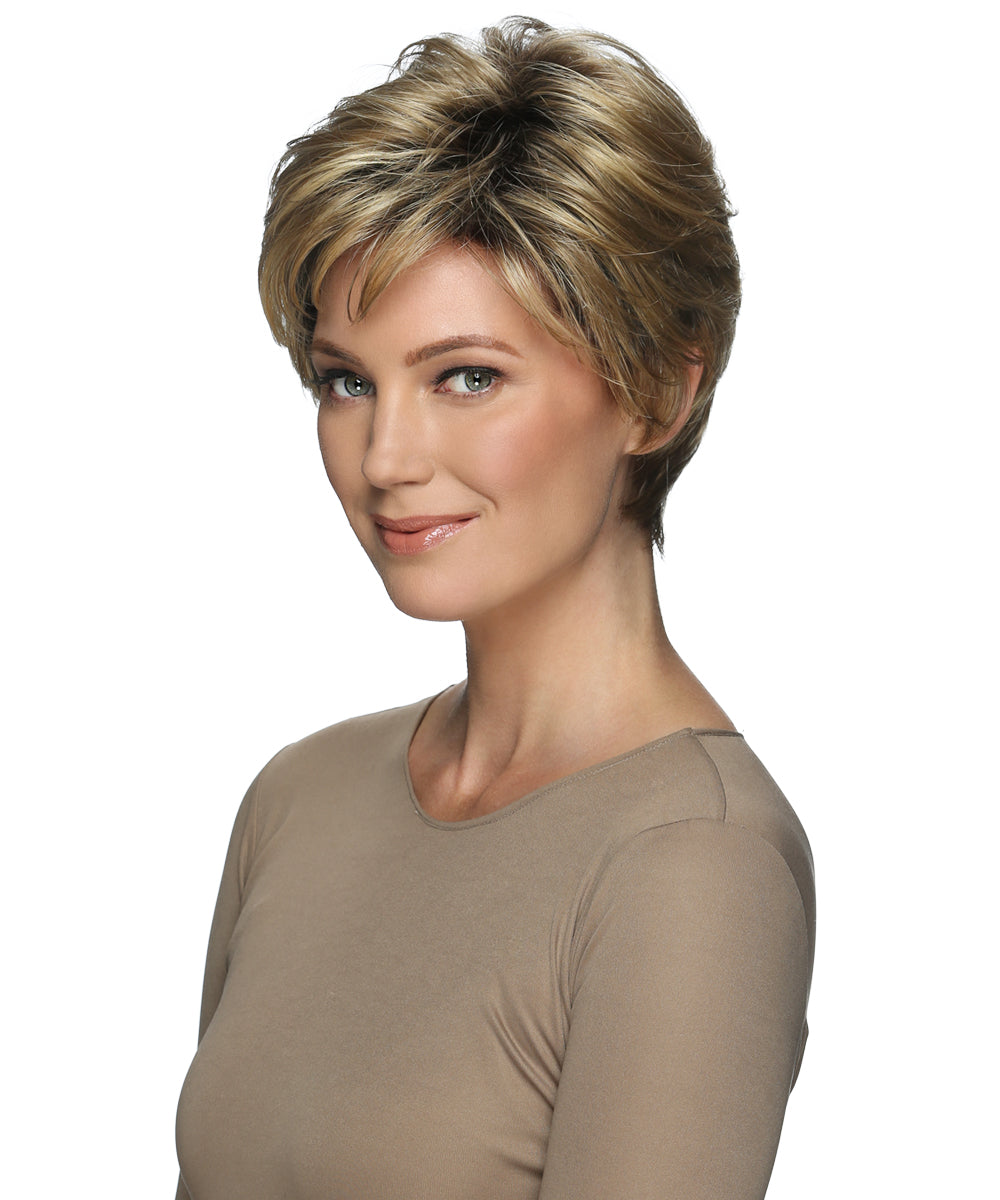 Billie by Estetica Designs | Short Synthetic Wig with Tapered Nape