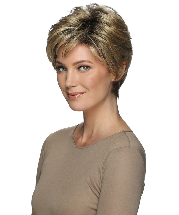 Billie by Estetica Designs | Short Synthetic Wig with Tapered Nape
