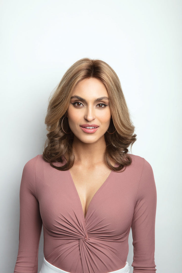 Megan by Fair Fashion | Mid Length Human Hair Wig