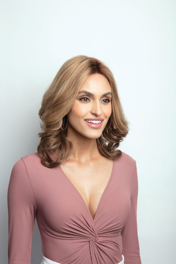 Megan by Fair Fashion | Mid Length Human Hair Wig
