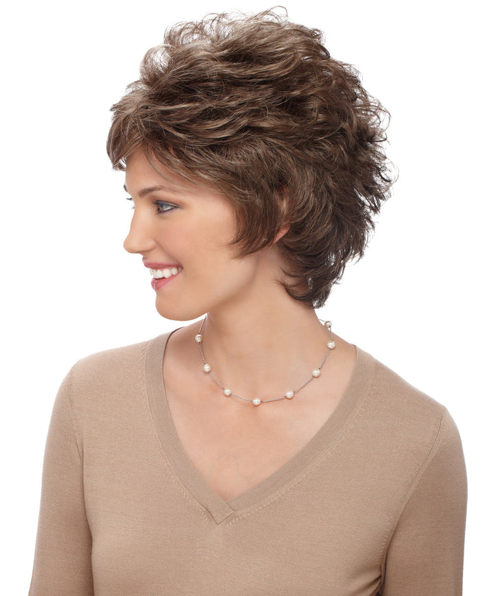 Katie by Estetica Designs | Short Layered Curly Synthetic Wig
