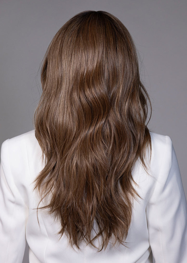 Peerless 22"  E by Belle Tress | HF Synthetic Lace Front Wig | Mono Part