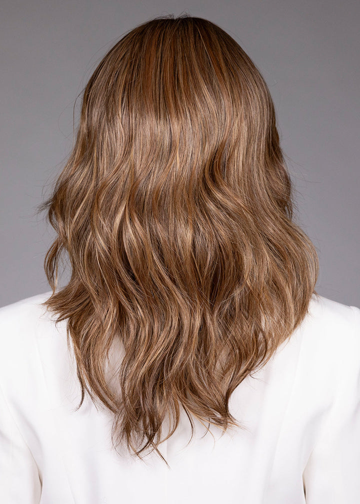 Peerless 18" E by Belle Tress | HF Synthetic Lace Front Wig | Mono Part