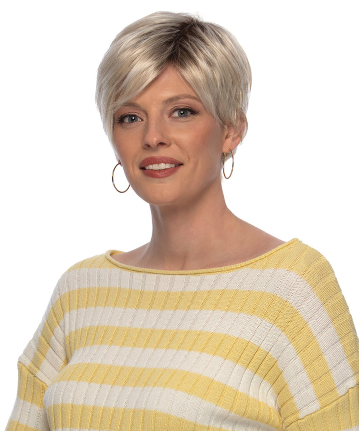 Jett by Estetica Designs | Asymmetrical Pixie Lace Front Wig