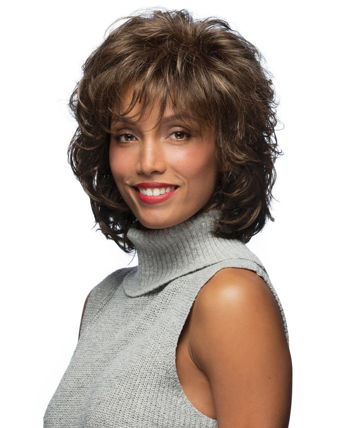 Compliment by Estetica Designs | Layered Wavy Synthetic Wig