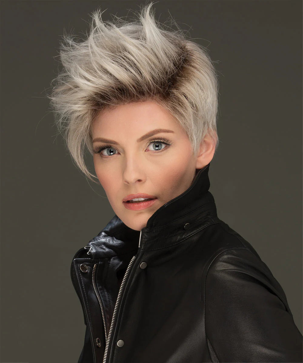 Jett by Estetica Designs | Asymmetrical Pixie Lace Front Wig