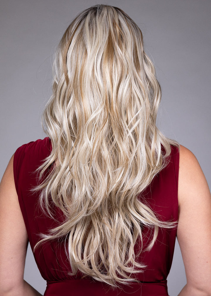 Carolina LUX SE by Belle Tress | HF Synthetic Lace Front Wig | Hand Tied Mono Top