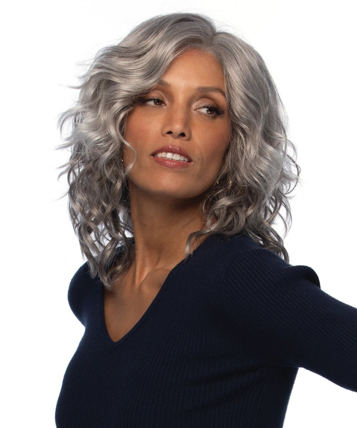 Finn by Estetica Designs | Mid-Length Wavy Lace Front Wig