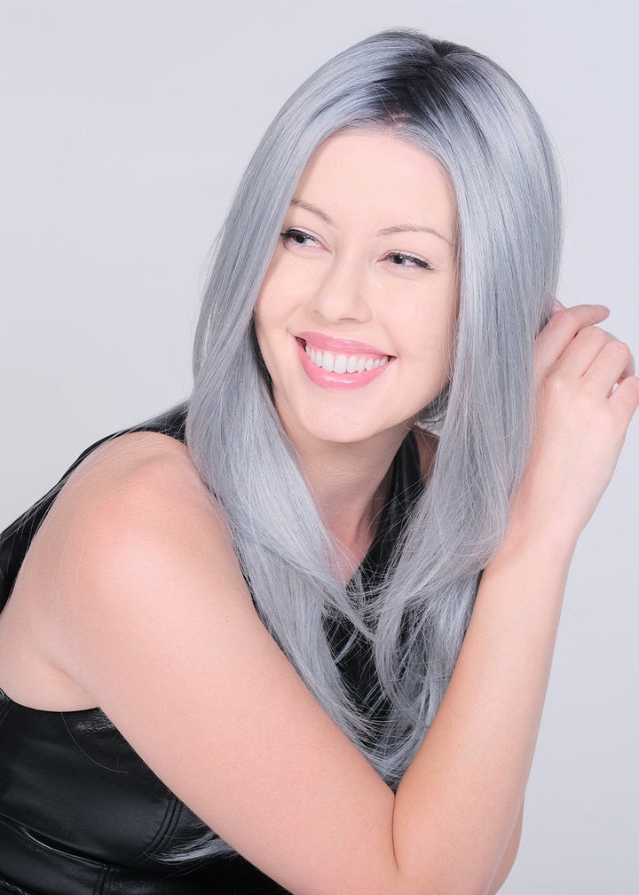 Dolce &amp; Dolce 23" E by Belle Tress | HF Synthetic Lace Front Wig | Mono Top