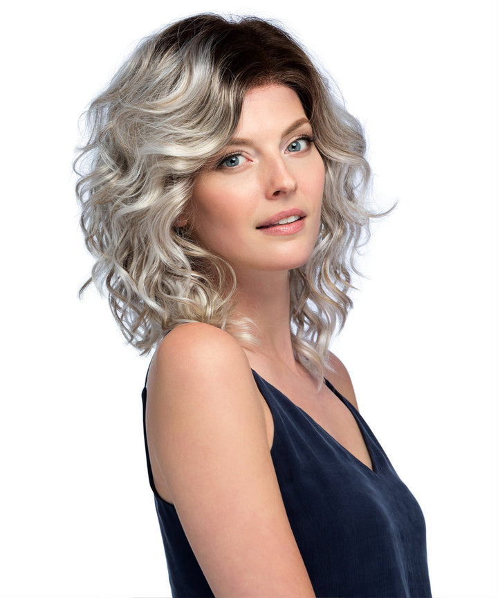 Finn by Estetica Designs | Mid-Length Wavy Lace Front Wig