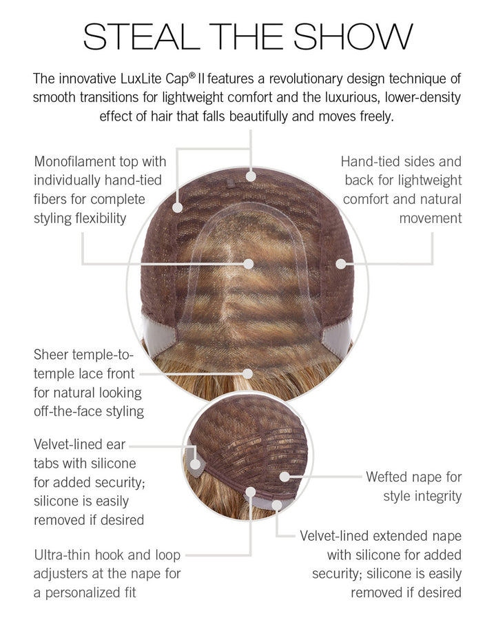 Steal the Show | *NEW* | FeatherLite Heat-Friendly Lace Front Wig | Luxury Low Density ~ Hand Tied