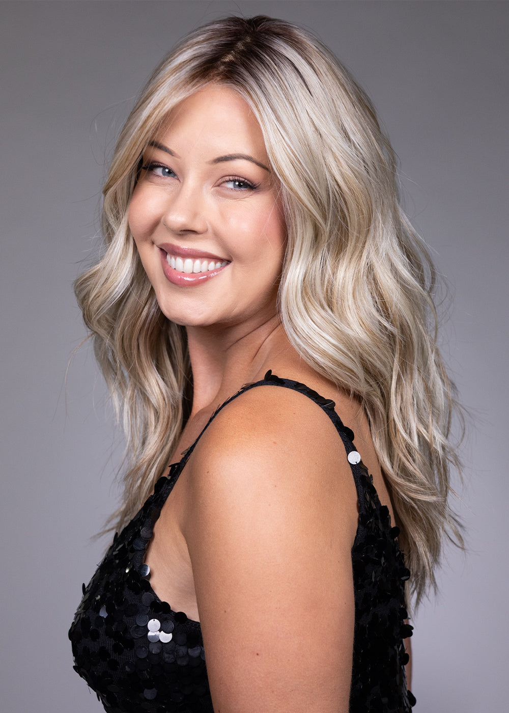 Claudia by Belle Tress | Lace Front Monofilament Wig