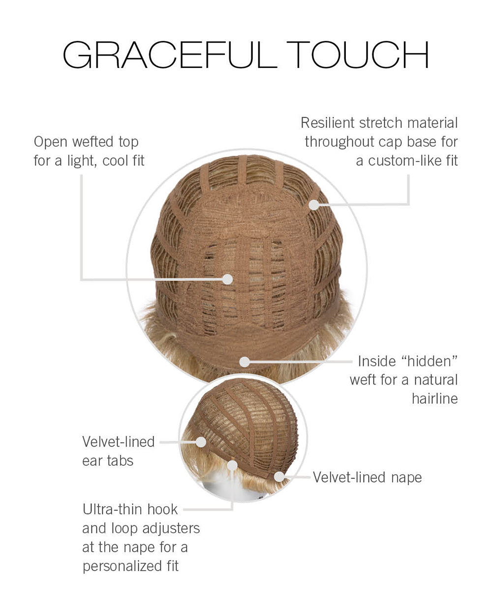 Graceful Touch by Gabor | Short Heat-Friendly Synthetic Wig
