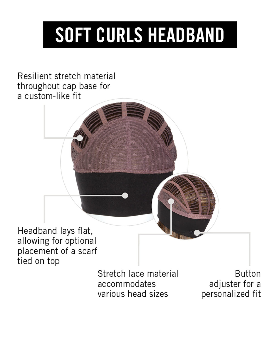 Soft Curls Headband