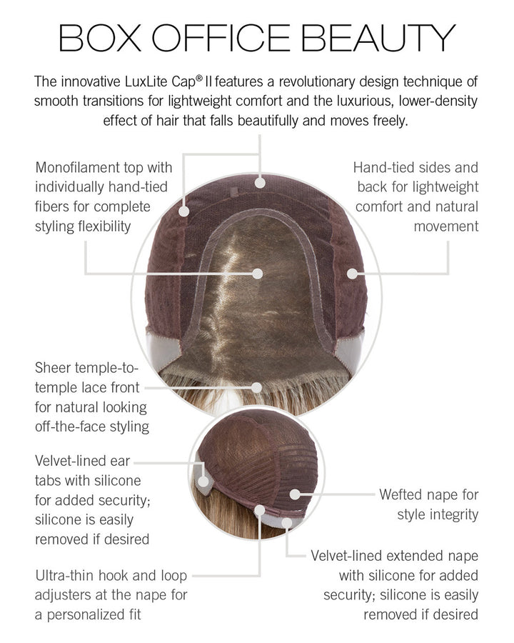 Box Office Beauty | *NEW* | FeatherLite Heat-Friendly Lace Front Wig | Luxury Low Density ~ Hand Tied