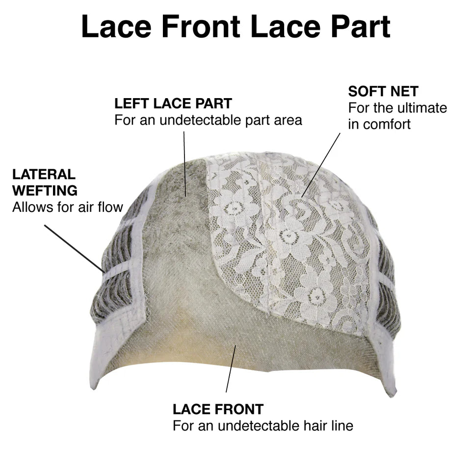 Charming by TressAllure | HF Synthetic Lace Front Wig | Mono Top