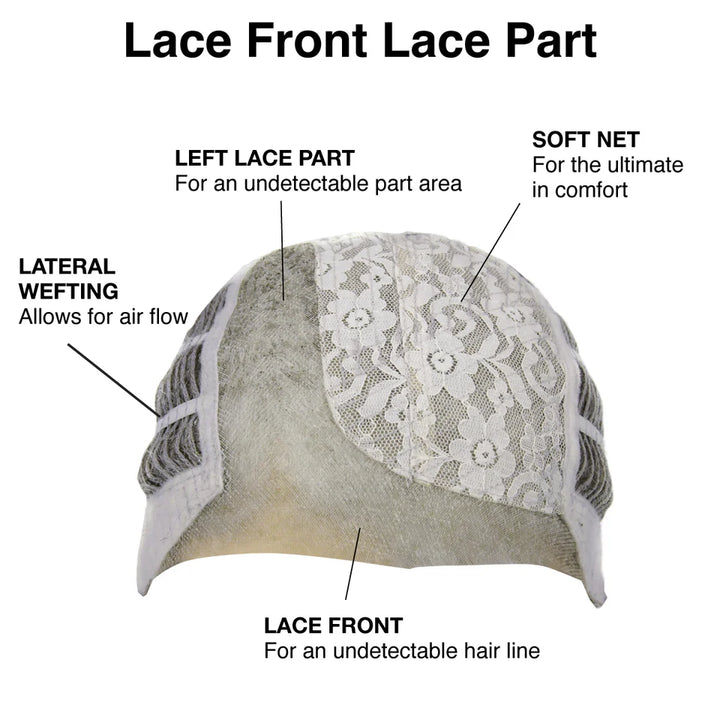 Charming by TressAllure | HF Synthetic Lace Front Wig | Mono Top
