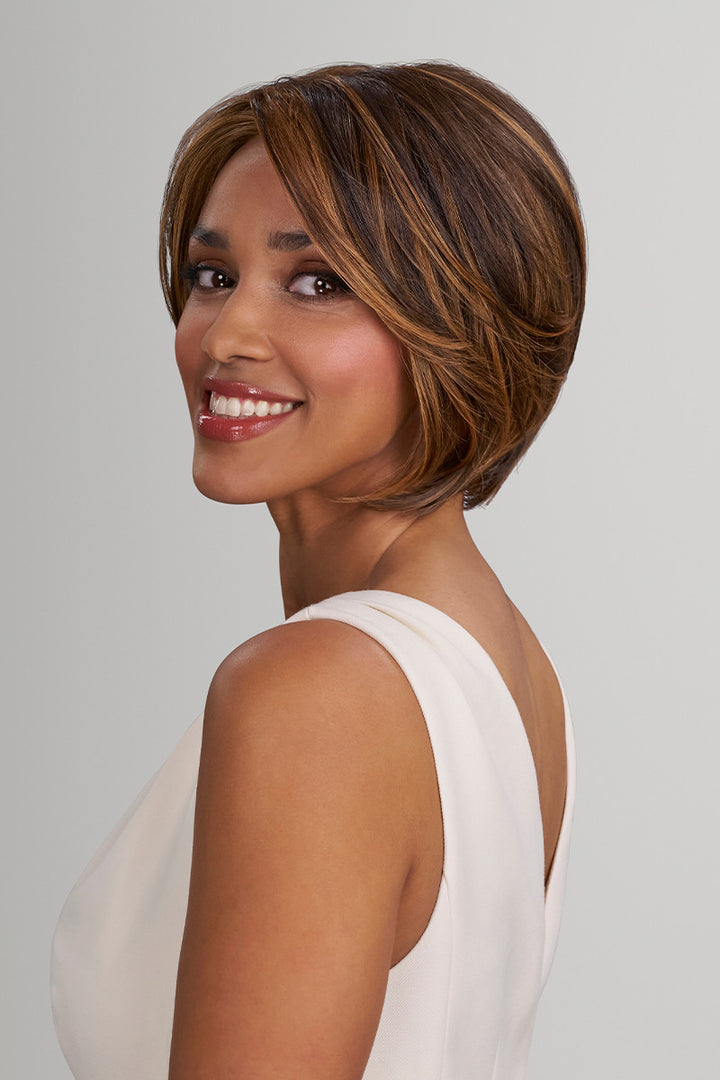 Mackenzie by Jon Renau | Heat Resistant Synthetic Lace Front Wig | Single Monofilament Top