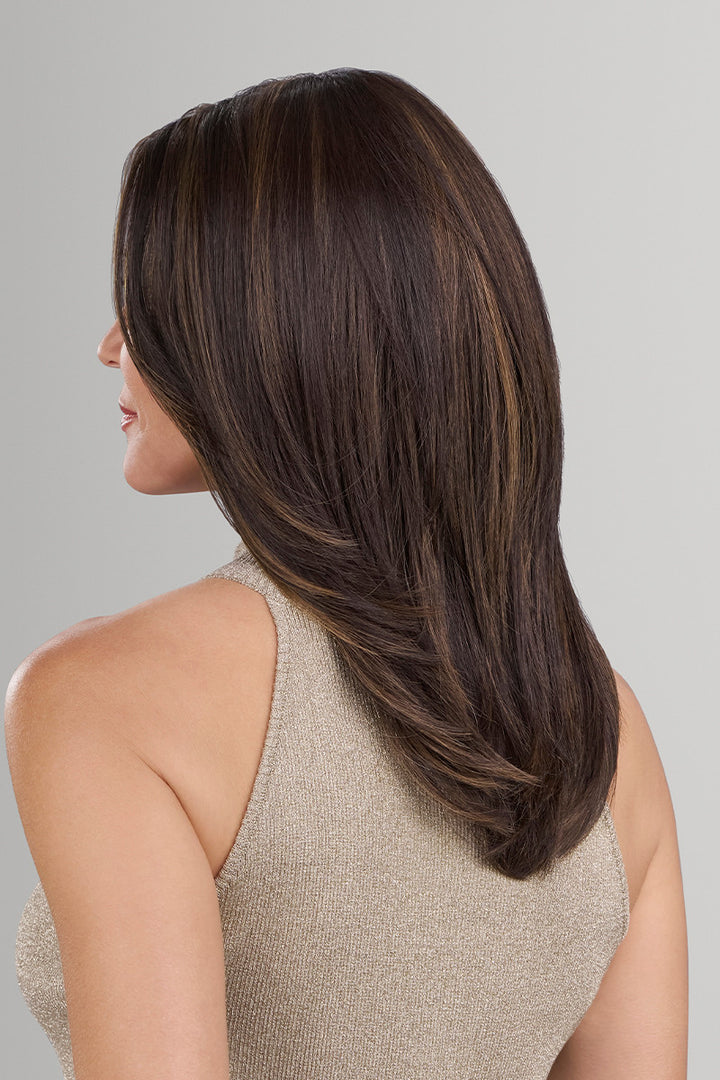 Mallory by Jon Renau | Heat Resistant Synthetic Lace Front Wig | Single Monofilament Top