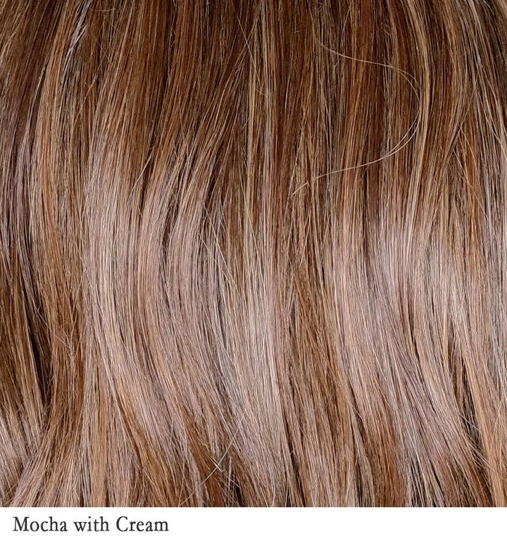 Amaretto by Belle Tress | HF Synthetic Lace Front Wig | Mono Part