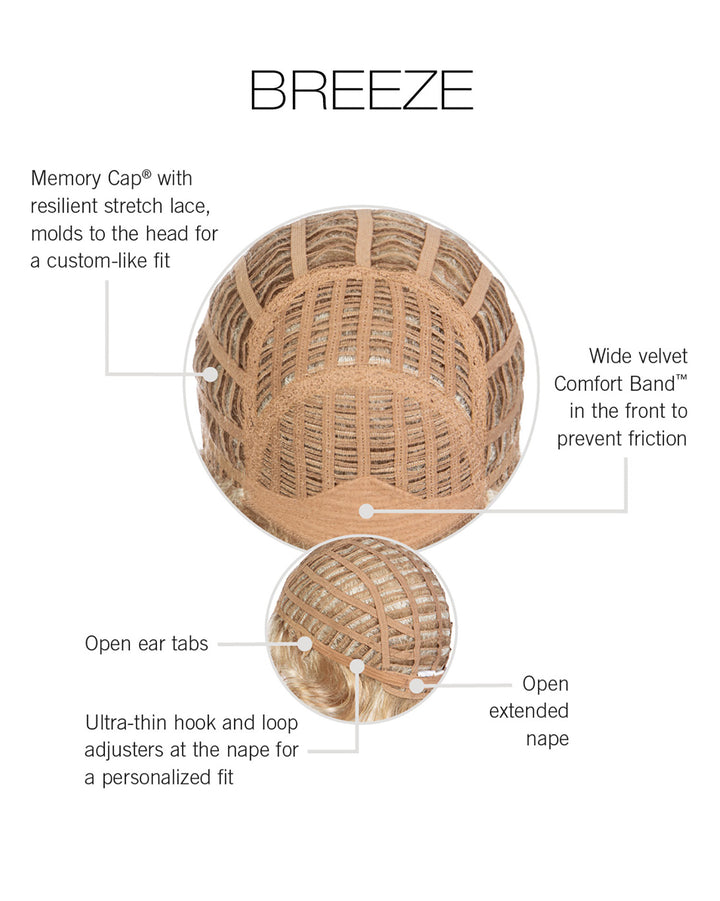 Breeze by Raquel Welch | Short Synthetic Wig | Memory Cap