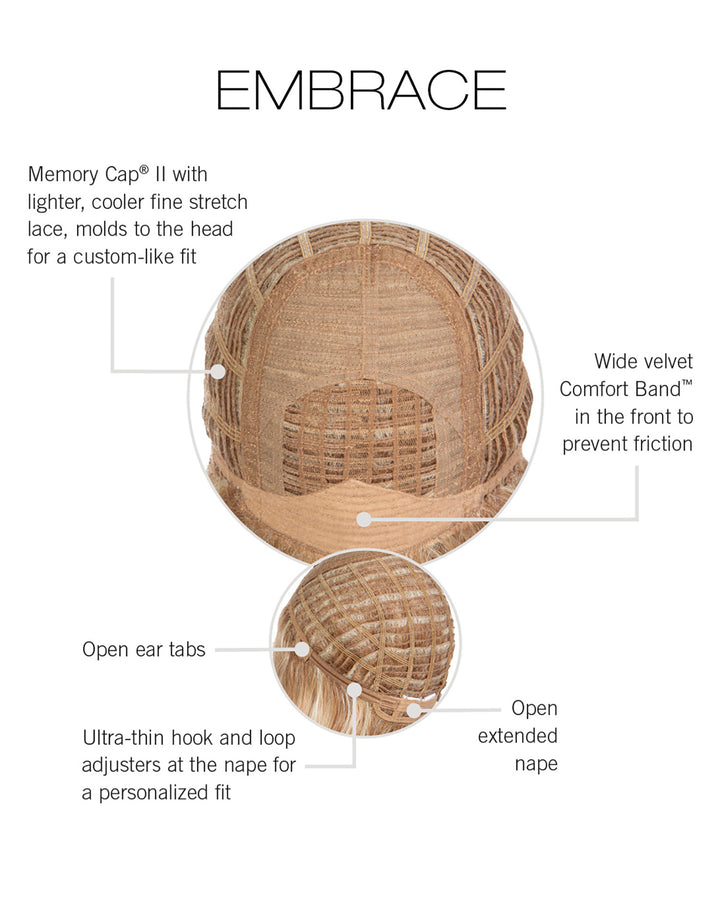 Embrace by Raquel Welch | Long Layered Heat-Friendly Wig