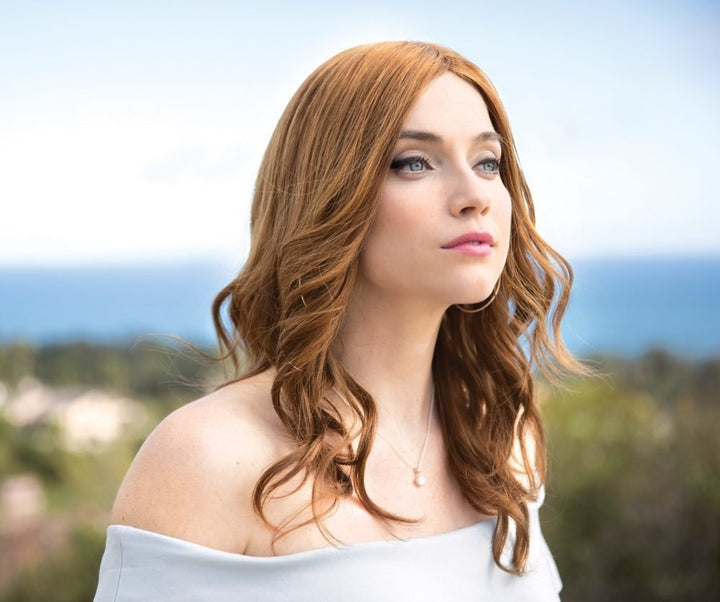 Sarah from Fair Fashion long-length Human Hair wig