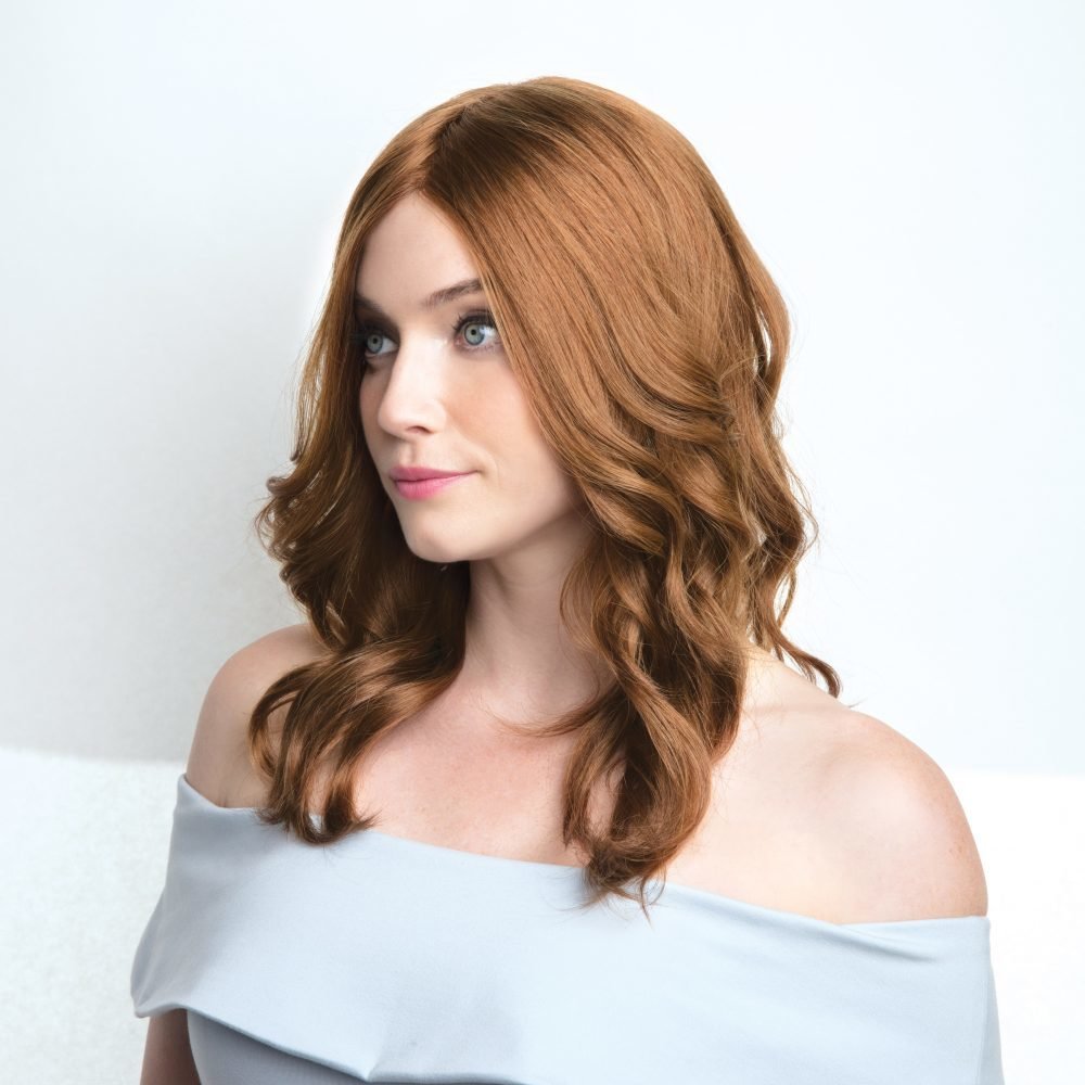 Sarah from Fair Fashion long-length Human Hair wig