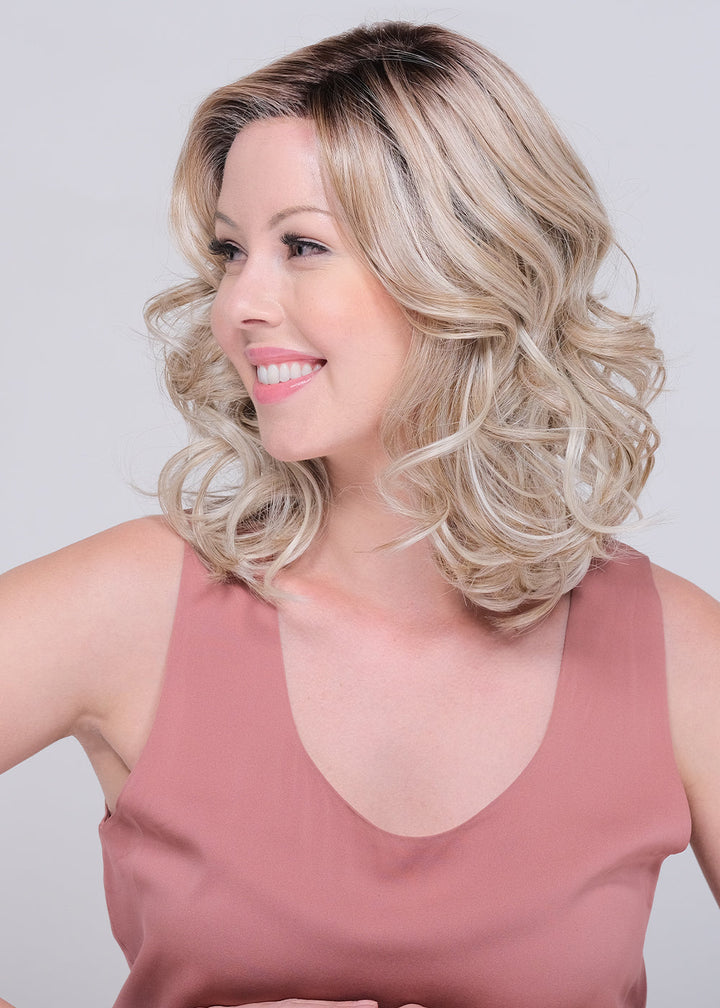 Summer Peach by BelleTress – Creative Lace Front Wig | Soft Face-Framing Curls