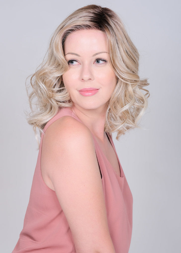 Summer Peach by BelleTress – Creative Lace Front Wig | Soft Face-Framing Curls