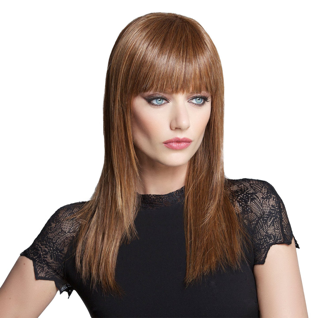 Sleek &amp; Straight by TressAllure | HF Synthetic Lace Front Wig | Mono Top