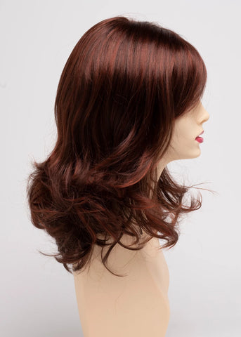 Sonia by Envy | Short Layered Open Top Synthetic Wig