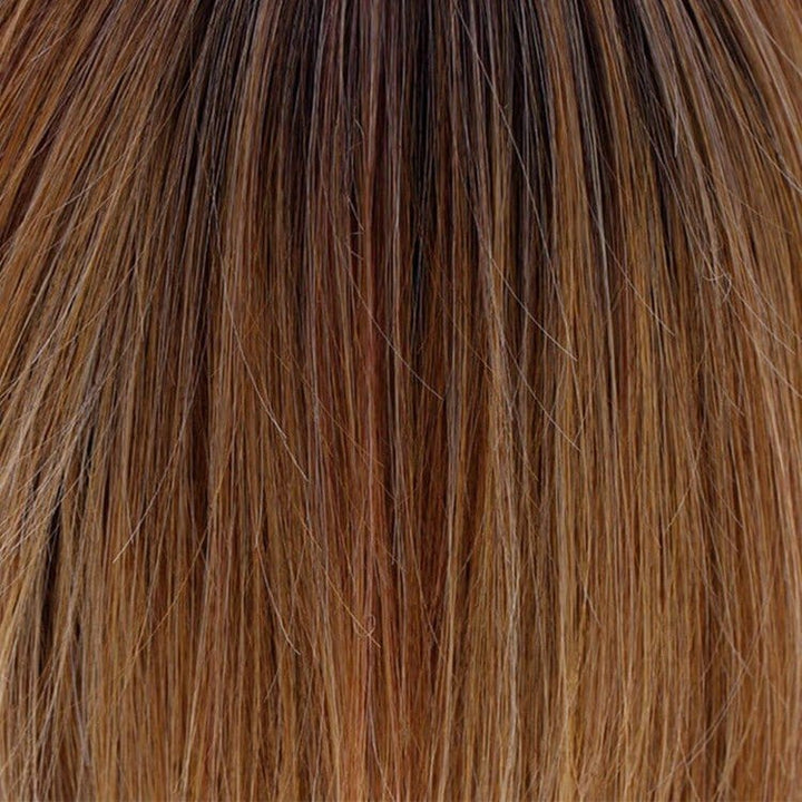 Vienna Roast E by Belle Tress | HF Synthetic Lace Front Wig | Mono Part
