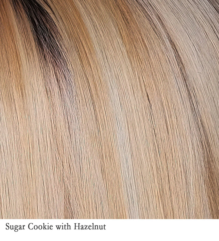 Amaretto by Belle Tress | HF Synthetic Lace Front Wig | Mono Part