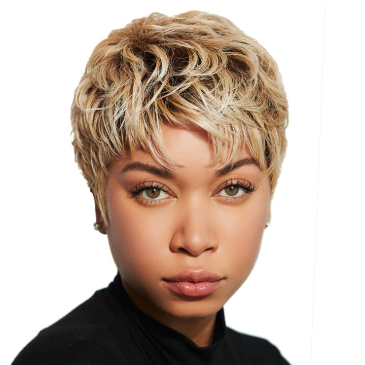 Textured Pixie by TressAllure | HF Synthetic Wig | Basic Cap