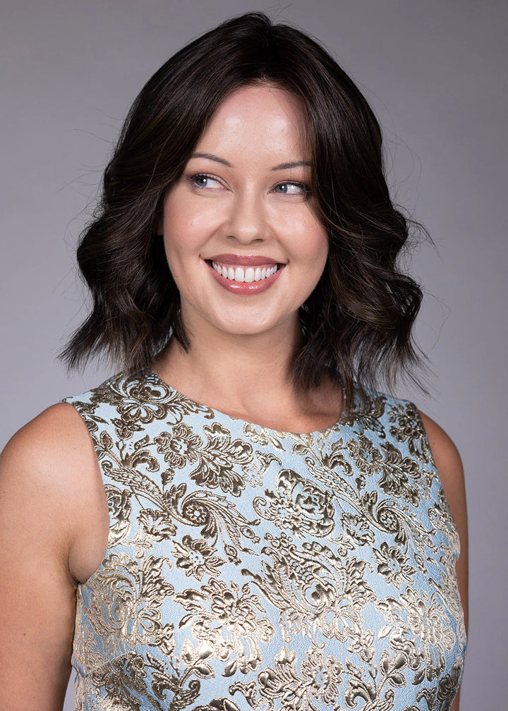 Zurich by Belle Tress | Heat-Friendly Lace Front Wavy Bob Wig | European City Collection