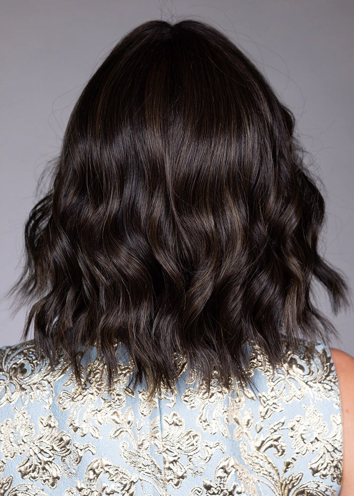 Zurich by Belle Tress | Heat-Friendly Lace Front Wavy Bob Wig | European City Collection