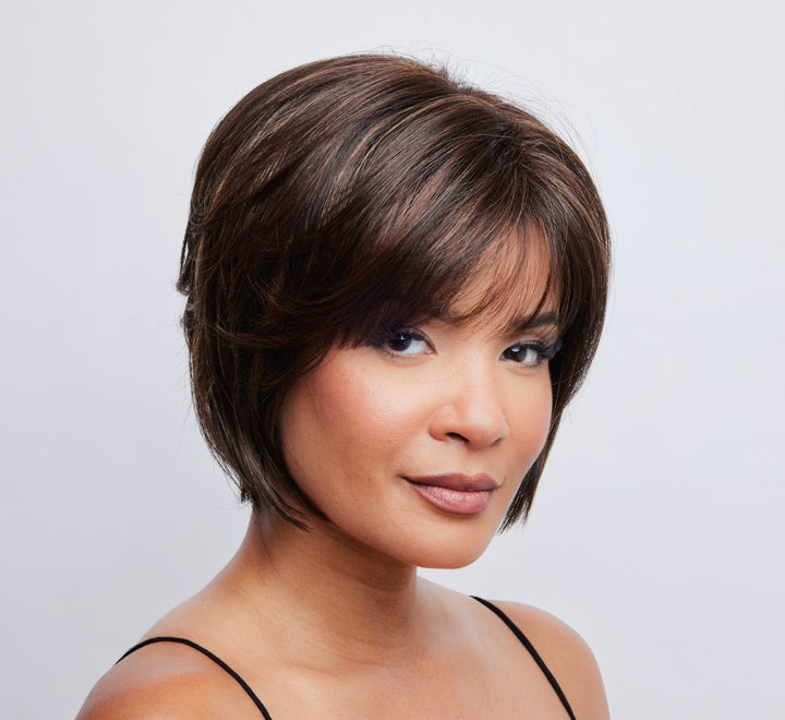 Zeal by Noriko | Short Layered Synthetic Bob Wig