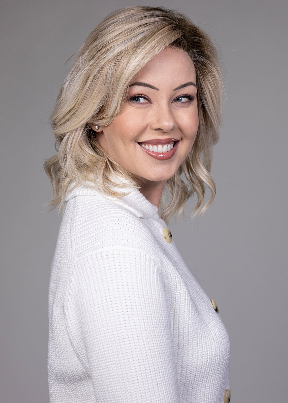 Vancouver by Belle Tress | HF Synthetic Lace Front Wig | Mono Part