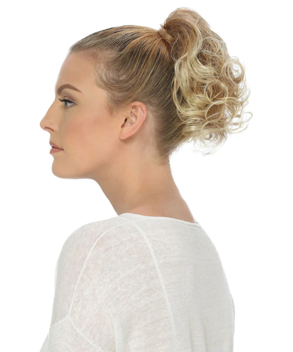 Ponytail Spring Clip by Estetica Designs | Curly Hair Piece