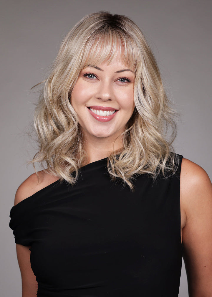Simone by Belle Tress | HF Synthetic Lace Front Wig | Hand Tied Mono Top