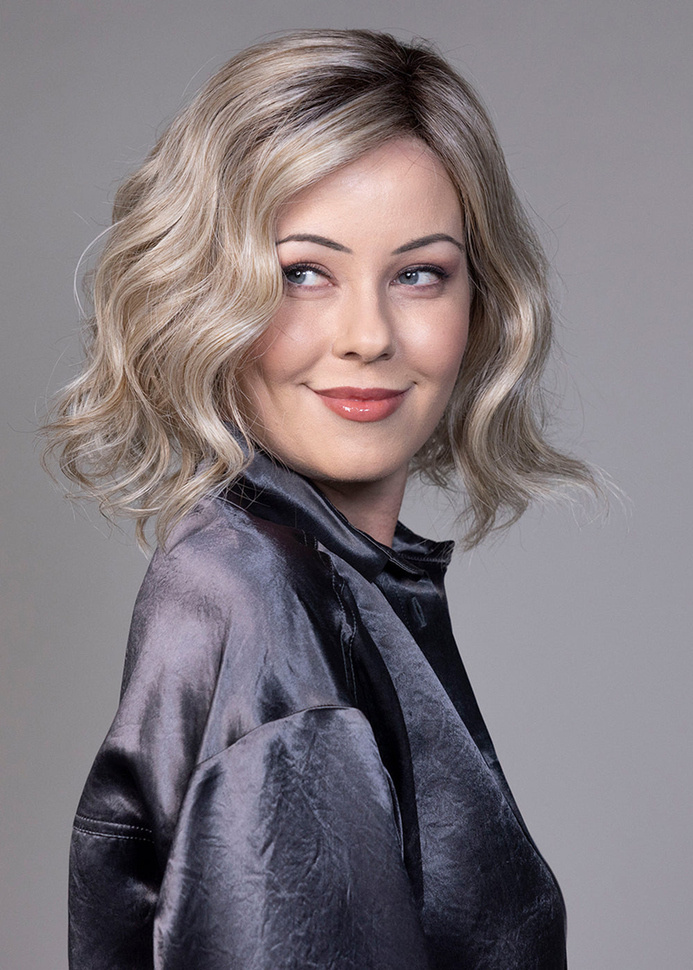 Vienna Roast E by Belle Tress | HF Synthetic Lace Front Wig | Mono Part
