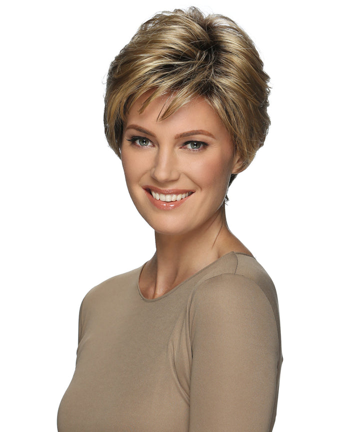 Billie by Estetica Designs | Short Synthetic Wig with Tapered Nape