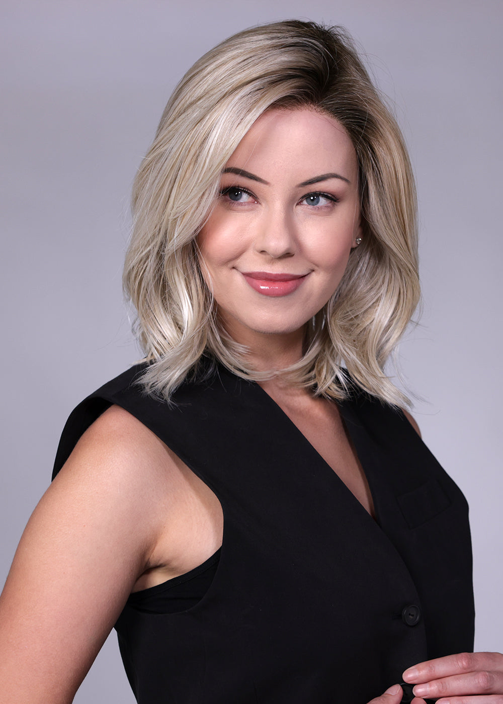 Manhattan by Belle Tress | HF Synthetic Lace Front Wig | Mono Part